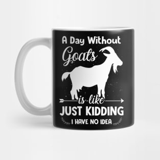 A Day Without Goats Mug